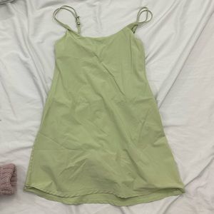 Lime Traveler Dress